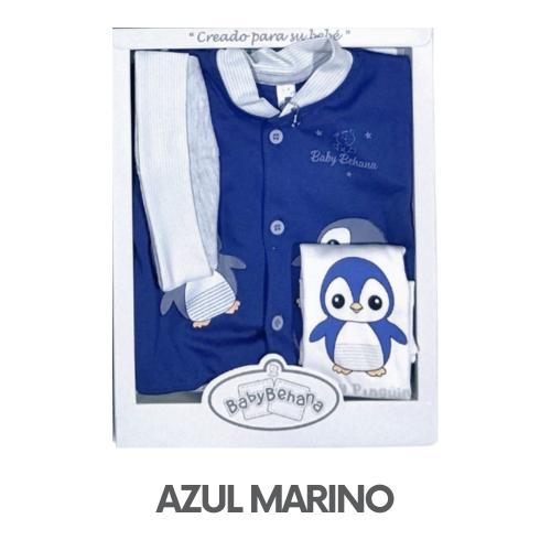 CAJA BEHANA PIMA MODELO PINGÜINO 3 PIEZAS