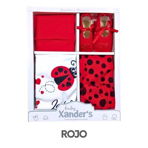 CAJA XANDER PIMA CON ZAPATO MODELO SAFARI MANCHAS