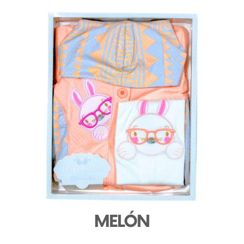 CAJA MUELITAS JACKAR MODELO CONEJA RAYAS TALLA 4